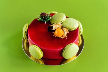 Kurabiyeli mus keki.