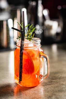 barda kokteyl yaz, yakın çekim