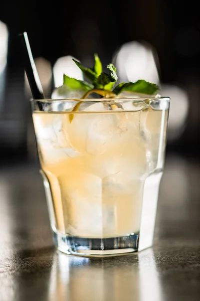 Summer Cocktail Bar Close — Stock Photo, Image
