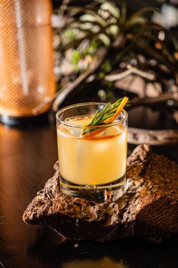 barda yaratıcı kokteyl, yakın yukarı