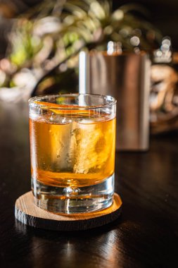 barda yaratıcı kokteyl, yakın yukarı