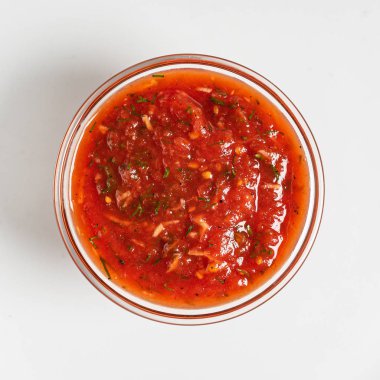 domates sosu kase, yakın çekim