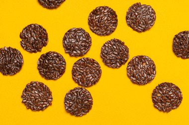 keto keten kraker, üst görünüm