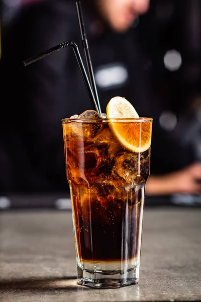 Köstlicher Cocktail Der Bar — Stockfoto