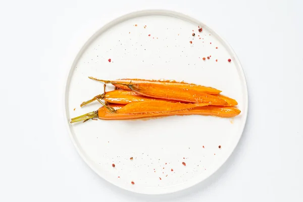 发酵胡萝卜与香酱 — 图库照片