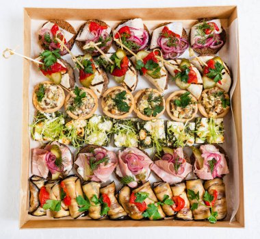 Noel meze masada, yakın çekim