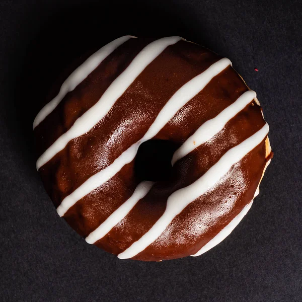 Donuts Caseros Horneados Con Chocolate — Foto de Stock