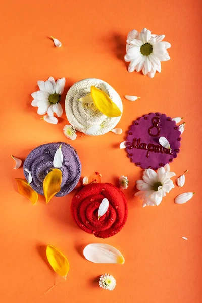 Pasteles Para Día Mujer — Foto de Stock