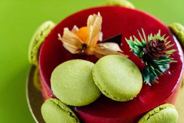 Kurabiyeli mus keki.