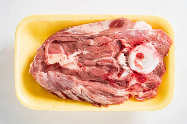 Телятина Мясо Белом — стоковое фото