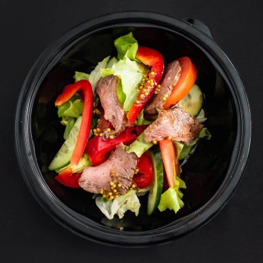 Sığır etli taze salata