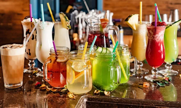 Summer Cocktails Bar — Stock Photo, Image