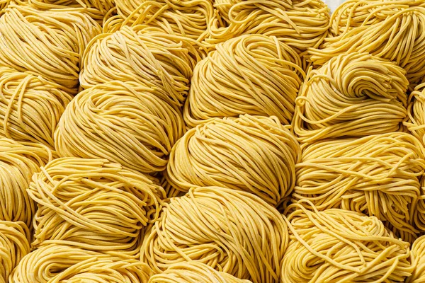 Homemade Raw Noodles Ramen — Stock Photo, Image