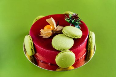 Kurabiyeli mus keki.