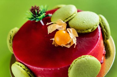 Kurabiyeli mus keki.