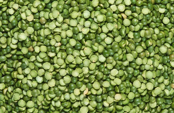 Droge Groene Erwten Achtergrond Voedsel Textuur Bovenaanzicht — Stockfoto