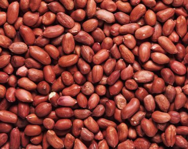 fıstık doku yığını. Gıda arka plan yakın çekim