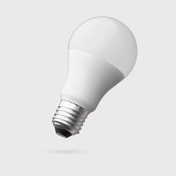 Led Lamp Bulb Isolated White Background Clipping Path — Stock Photo, Image