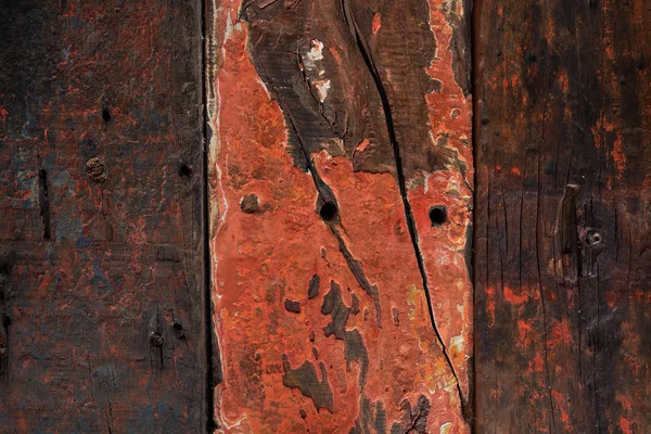 Malované Starých Dřevěných Texture Popraskané Dřevo Pozadí Pro Návrh — Stock fotografie