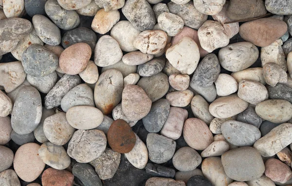 Heap Pebble Stones Nature Background Texture — Stock Photo, Image
