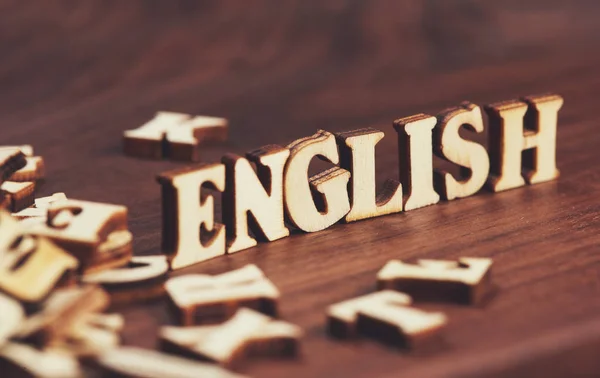 Aprender el concepto inglés — Foto de Stock