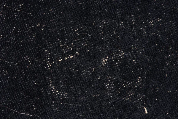 Stary czarny tkanina tekstura — Zdjęcie stockowe