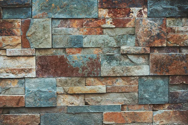 Natural stone wall texture for background — Stock Photo, Image