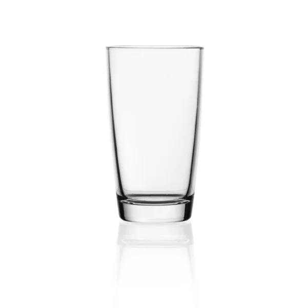 Empty glass isolated on white background — Stock Photo, Image