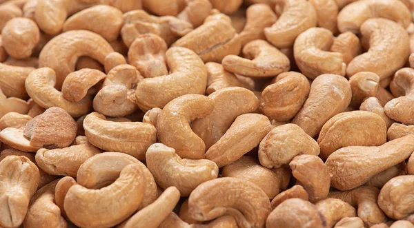 Background of roasted cashew nuts background — Stock Photo, Image