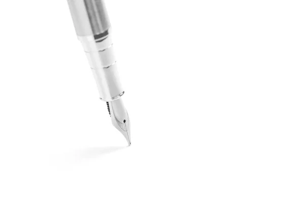 Fountain pen isolated on white background — Stock Photo, Image