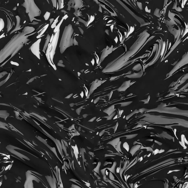 Oil or black paint background. Seamless texture — Stock Photo, Image