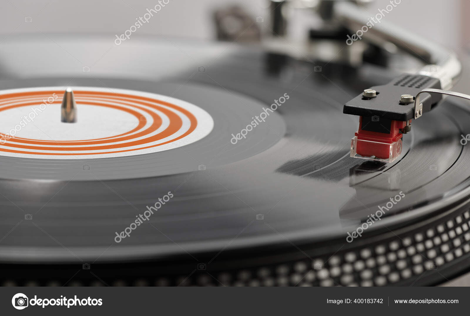Turntable Playing Vinyl Record Close Stock Photo Image By C Spaxiax Turntable Playing Vinyl Record Close Stock Photo Image By C Spaxiax