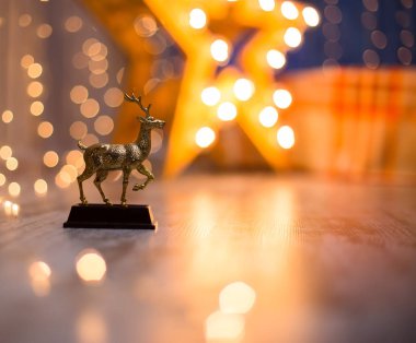 Noel, yeni yıl, tatil arka plan bulanık