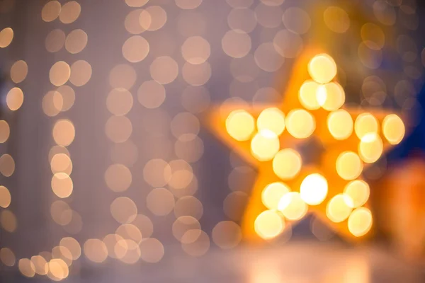 Christmas New Year Holiday Blurred Background — Stock Photo, Image