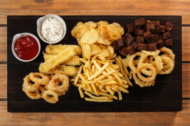 Bira tahtada için snack