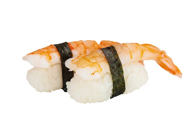 Sushi Isolato Sfondo Bianco — Foto Stock