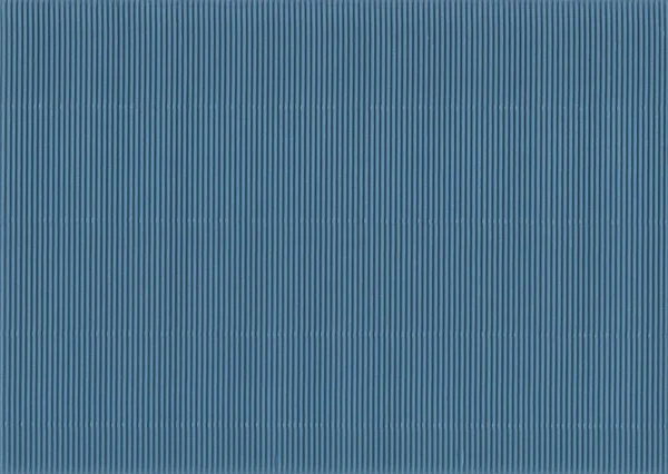 Cartão colorido ondulado azul cor do vintage. Papel textural — Fotografia de Stock