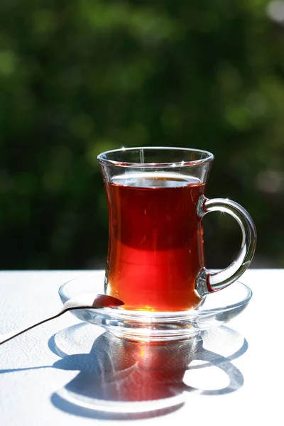 Tasse türkischen Tee — Stockfoto