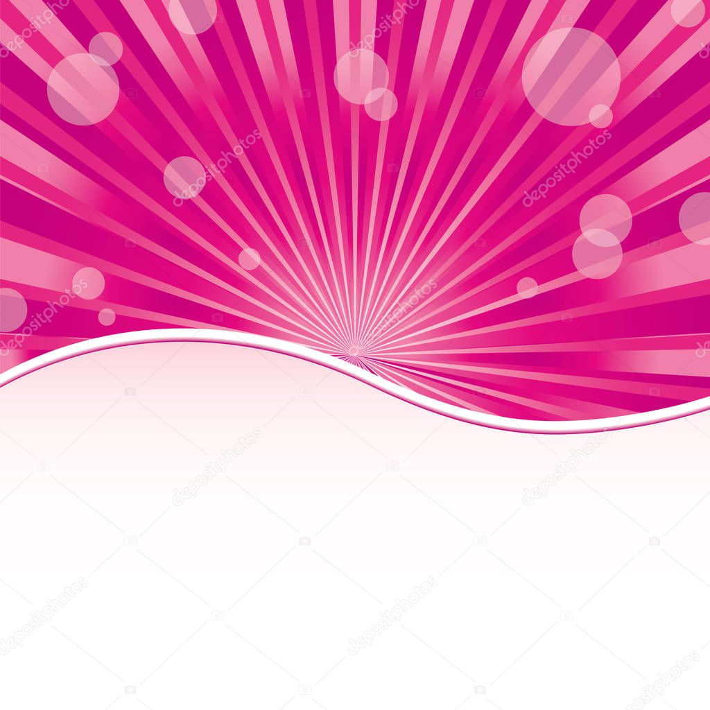 Abstract girly pink background with light sparkles
