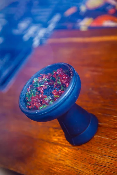 Embers Bowl Hookah Close — Stock Photo, Image