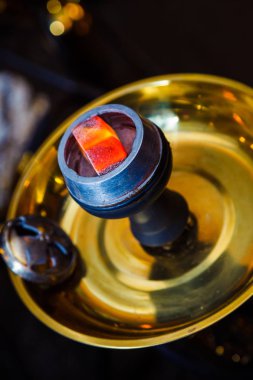 köz nargile kase. yakın çekim