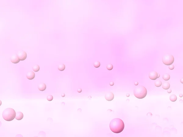 Abstraction Pink Spheres Background — Stock Photo, Image