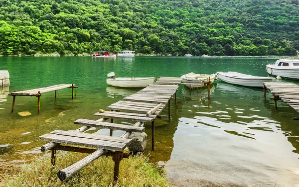 Limski Canal Limski Fjord Istria Rovinj Adriatic Sea Croatia — Stock Photo, Image