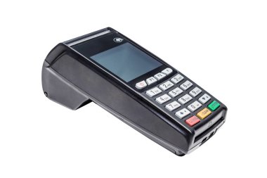 Beyaz Modern banka terminal