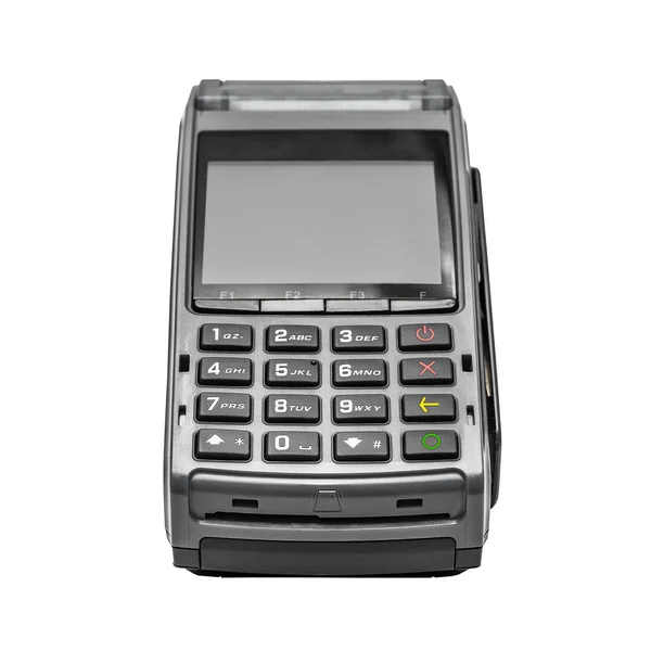 Modern Bank Terminal White — Stock Photo, Image