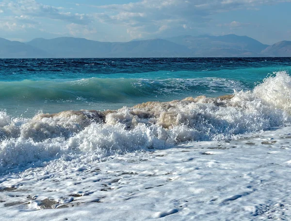 Diakopto Griechenland Der Golf Von Korinth Oder Der Korinthische Golf — Stockfoto