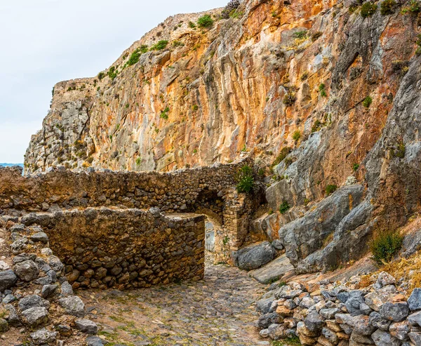 Monemvasia Una Ciudad Municipio Laconia Grecia — Foto de Stock