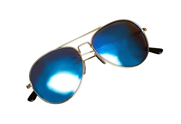 Óculos Sol Isolados Branco — Fotografia de Stock