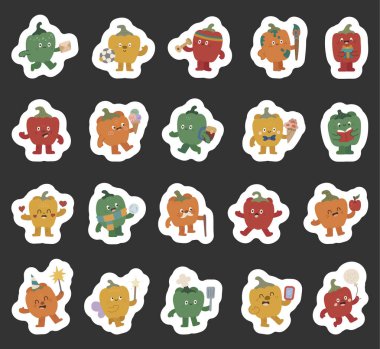 Biber karakteri İskandinav tarzında hazırlanmış komik duygular ve farklı pozlar içinde doğum günü, tatil, spor, yemek pişirme, okuma, resim yapma, peri büyüsü ve arkadaşlık gibi.