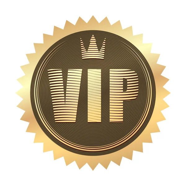 Design de logotipo de crachá de associação exclusiva do clube vip